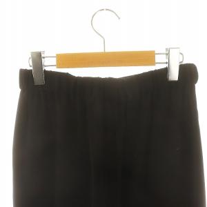 EVERYDAY I LIKE Easy イージーワイドパンツ 1タック 36 S 黒 ブラック 22-030-500-8141-3-0