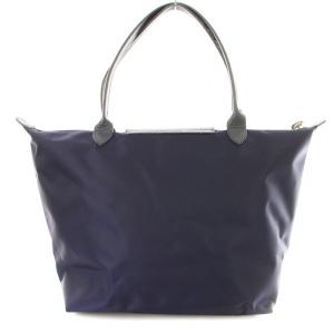 Longchamp ルプリアージュ ネオ トートバッグ L 紺  l1899578006