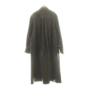 Ameri VINTAGE 23AW CRASH SYNTHETIC LEATHER COAT コート アウター ロング ステンカラー