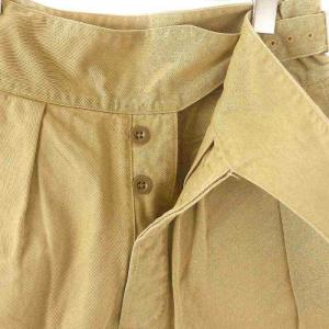 MADISONBLUE グルカショーツ GURKHA SHORTS パンツ ショート ハーフ ボタンフライ コットン 2 M ベージュ