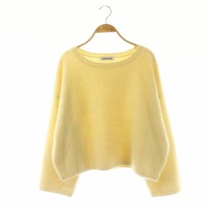 近年モデル FOXカシミヤニットプルオーバー セーター 長袖 F アイボリー /MI OS