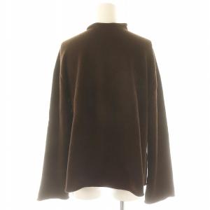 Theory CHARMANT ROLLNECK PO カシミヤ混ウールニット セーター 長袖 S 茶 ブラウン