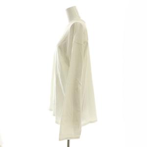 Shinzone ザシンゾーン SMART LONG TEE ロングTシャツ カットソー 長袖 F 白 ホワイト 21MMSCU05