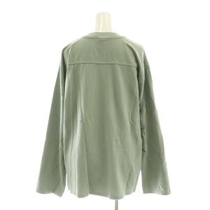 Shinzone SMART LONG TEE ロングTシャツ カットソー 長袖 F セージグリーン 21MMSCU05