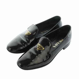 ローファー エナメル 36.5 ブラック 1S365N