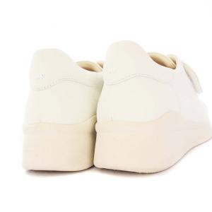 MACKINTOSH PHILOSOPHY MACKINTOSHPHILOSOPHY ベルクロストラップ厚底スニーカー 24cm ホワイト /KH OF SH