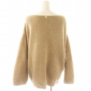 DAISY LIN ニット プルオーバー カシミヤ シルク混 ベージュ 37558