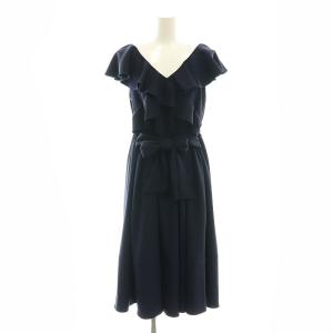 MARGARET Dressワンピース XS ネイビー 43686