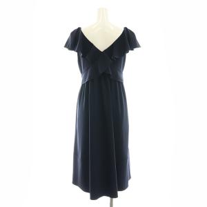 ADEAM MARGARET Dressワンピース XS ネイビー 43686
