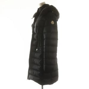 MONCLER HERMINE ダウンコート 0 ブラック
