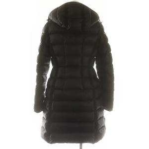 MONCLER HERMINE ダウンコート 0 ブラック
