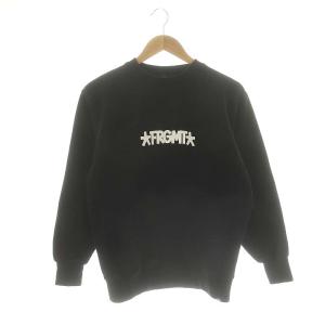 × エリックヘイズ EricHaze ロゴプルオーバースウェットトップス カットソー 長袖 M 黒 ブラック