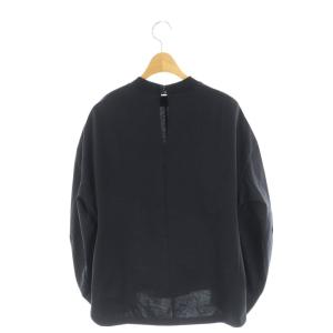 Mame Kurogouchi Cotton Jersey Pullover プルオーバー カットソー 長袖 1 紺 ネイビー
