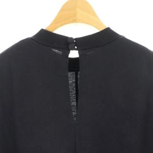 Mame Kurogouchi Cotton Jersey Pullover プルオーバー カットソー 長袖 1 紺 ネイビー