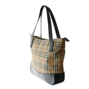 BURBERRY ハンドバッグ ノバチェック ブラック ベージュ