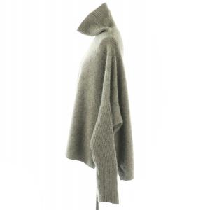 Spick&Span 23AW フォックスウールロングリブタートルプルオーバー セーター 長袖 グレー /DO OS