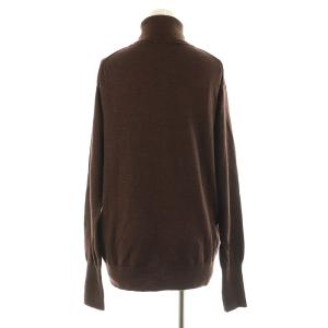 IENA 22AW CROSA タートルネックプルオーバー ニット セーター カットソー 長袖 ウール 茶 ブラウン