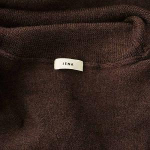 IENA 22AW CROSA タートルネックプルオーバー ニット セーター カットソー 長袖 ウール 茶 ブラウン