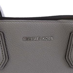 MICHAEL KORS トートバッグ ショルダーバッグ 2way レザー グレー