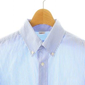 Ron Herman 23SS Too Big Striped Shirt シャツ ボタンダウン ストライプ 長袖 青 白 ブルー ホワイト