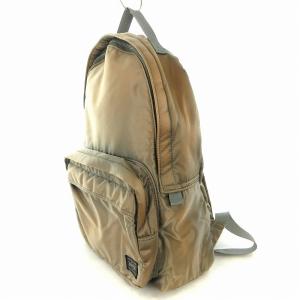 PORTER 吉田カバン リュックサック バックパック デイパック タンカー オレンジ グレー /EA OF