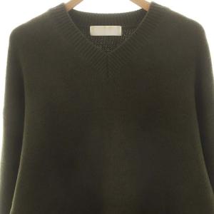 AP STUDIO アパルトモン 23AW wool Vneck Pullover プルオーバ ニット セーター 長袖 Vネック