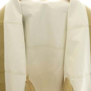 Ameri VINTAGE 24SS CASUAL LIKE CAPA COAT コート ロング 薄手 ステンカラー レザー S マスタードイエロー