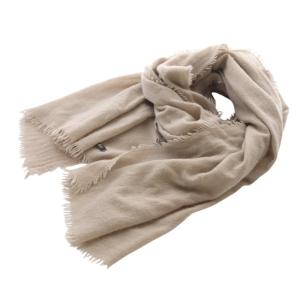 カシミヤ ストール マフラー べージュ /SR2