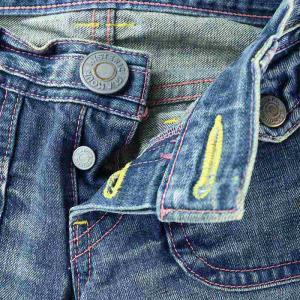 HYSTERIC GLAMOUR ブーツカット デニムパンツ ジーンズ インディゴ ボタンフライ XXS 紺 ネイビー