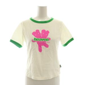 ヘブンバイ Heaven by HEAVEN LOGO BABY TEE Tシャツ カットソー 半袖 ダブルヘッドベアプリント