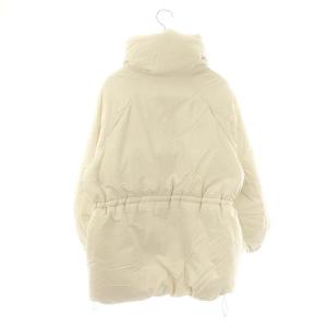 SIMPLICITE 23AW スタンドパフィーダウンジャケット アウター フード オフホワイト /MI OS