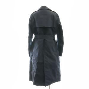 Christian Dior 847M82A3722 コットン トレンチコート ベルト付き I42 紺