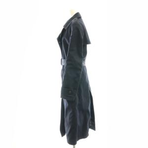 Christian Dior 847M82A3722 コットン トレンチコート ベルト付き I42 紺