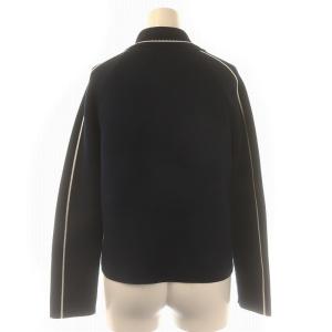 Christian Dior ダブルボタンニットジャケット F38 ネイビー 224V02AM7091