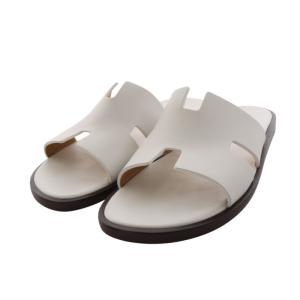 イズミール サンダル 40.5 ホワイト 041141ZH