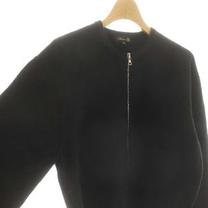 Drawer ブークレジップカーディガン 2 ブラック