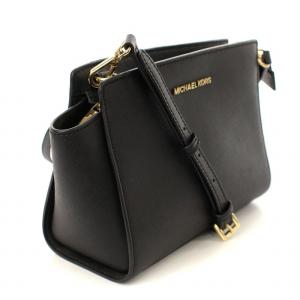 MICHAEL KORS ショルダーバッグ ワンショルダー グレインレザー 鞄 黒 ブラック