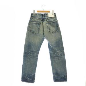 Ron Herman デニム DENIM ストレートデニムパンツ ジーンズ ジーパン ウォッシュ加工 ダメージ加工 29 S
