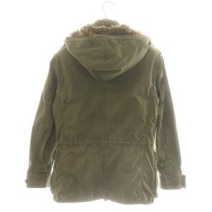 POLO RALPH LAUREN ライナー付き ミリタリー モッズコート アウター フェイクファー XS カーキ