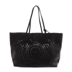 POLO RALPH LAUREN トートバッグ レザー 肩掛け ポーチ付き 黒 ブラック