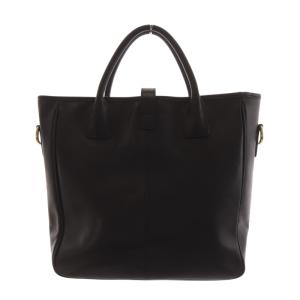 POLO RALPH LAUREN トートバッグ ショルダーバッグ 2way レザー 黒 ブラック