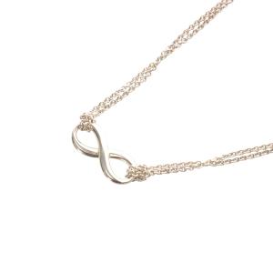 TIFFANY&Co. インフィニティ SVネックレス ペンダント 925 シルバー