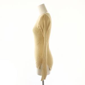 AURALEE 24SS Ron Herman別注 Giza Boat Neck Pullover トップス カットソー リブニット 長袖