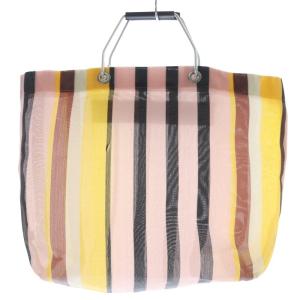 MARNI フラワーカフェ トートバッグ ハンドバッグ ピンク