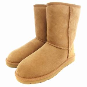 W CLASSIC SHORT ムートンブーツ 24?p 茶 ブラウン /AE