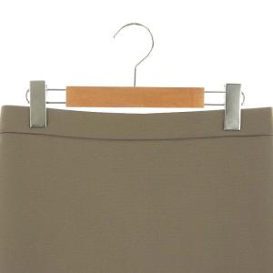Theory Dry Jersey Skirt スカート ロング タイト 2 カーキグレー