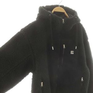 HELLY HANSEN ファイバーパイルサーモフーディー ボアジャケット M 黒 ブラック