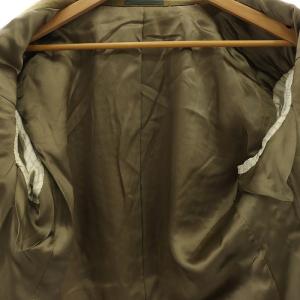 OLD ENGLAND chester barrie カシミヤチェックジャケット テーラード 3B 総裏地 40 イエローベージュ 赤 オレンジ