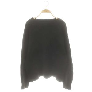 片畦スパンコールボトルネックニット セーター 長袖 F 黒 ブラック /MF OS