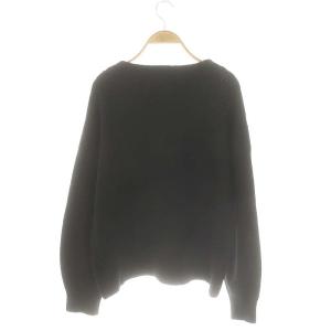 Stola. 片畦スパンコールボトルネックニット セーター 長袖 F 黒 ブラック /MF OS